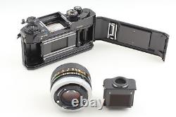Late Top MINT Canon F-1 35mm Film Camera Body FD 50mm f1.4 ssc Lens From JAPAN