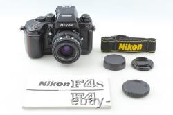 Late Top MINT Nikon F4 35mm Film Camera AF 35-70mm f/3.3-4.5 Lens From JAPAN