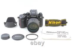 Late Top MINT with Hood Nikon F4 35mm Film Camera 24-85mm F2.8 D Lens From JAPAN