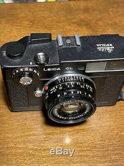 Leica CL 35mm Rangefinder Film Camera with SUMMICRON-C 40mm F2 Lens and 90mm F4