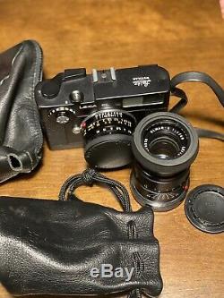 Leica CL 35mm Rangefinder Film Camera with SUMMICRON-C 40mm F2 Lens and 90mm F4