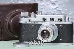 Leica D. R. P. Vintage Film Camera, rangefinder Lens Leitz Elmar 50mm f/3.5