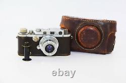 Leica III DRP Chrome Edition 1934 RANGEFINDER Film Camera withs lens industar-22