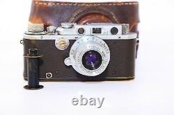 Leica III DRP Chrome Edition 1934 RANGEFINDER Film Camera withs lens industar-22