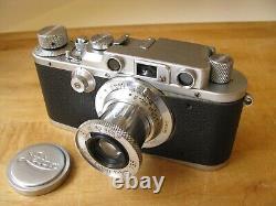 Leica III + Leica 50mm Elmar f/3.5 Lens 1939 Wartime Export Set