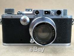 Leica IIIa 35mm Rangefinder 1936 Film Camera #219181 withLeitz Summar 5cm f/2 Lens