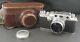 Leica IIIc Film Camera f=5cm 12 Lens + Case + Manual