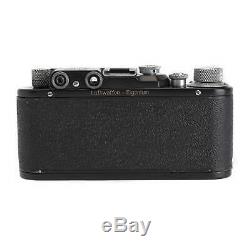 Leica II Black Copy with 50mm f3.5 SM lens film camera body #10771