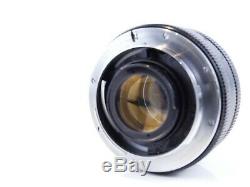 Leica Leicaflex 35mm Film Manual Slr Camera + 50mm F2 Summicron R Lens + Case