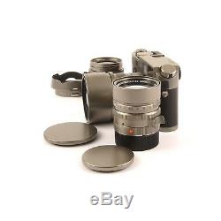 Leica Leitz M7 Titanium Big 3 Lens Set + Box Ultra Rare 10572 #752