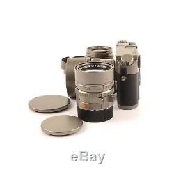 Leica Leitz M7 Titanium Big 3 Lens Set + Box Ultra Rare 10572 #752