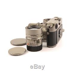 Leica Leitz M7 Titanium Big 3 Lens Set + Box Ultra Rare 10572 #752