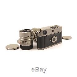 Leica Leitz M7 Titanium Big 3 Lens Set + Box Ultra Rare 10572 #752