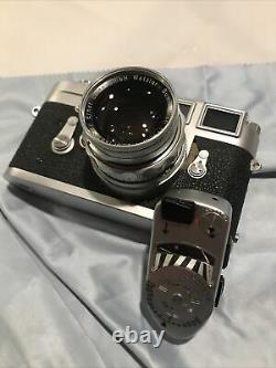 Leica M3 Camera + Leitz Summicron F=5cm 12 Lens + Leica Meter MR