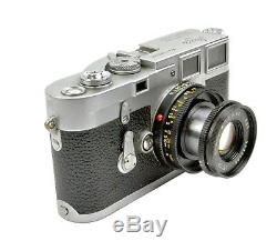 Leica M3 DBP double stroke 35mm film camera & Elmar-M 50mm f/2.8 lens