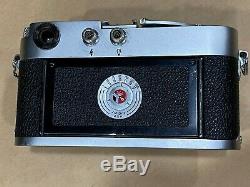 Leica M3 Rangefinder Camera with 50mm f/2 Summicron Collapsible Lens -Works Great