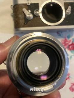 Leica M-3 with lens 5cm 12 MC meter 820 206 double stroke