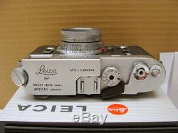 Leitz Wetzlar Leica M4 Kit Elmar- M 12.8/50mm Lens Service 2020 OVP