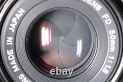 Lens MINT Canon A-1 A1 SLR 35mm Film Camera New FD NFD 50mm f1.8 Lens JAPAN