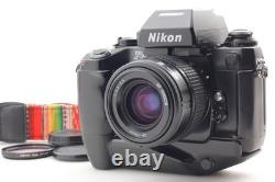 Lens MINT Nikon F4 F4S 35mm Film Camera SLR Body + 35-70mm AF Lens From JAPAN