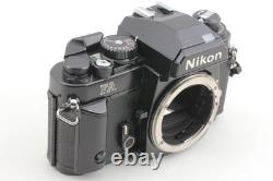 Lens MINT Nikon FA Black 35mm SLR Film Camera Body + Ai-s 35-135mm Lens JAPAN