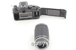 Lens MINT Nikon FA Black 35mm SLR Film Camera Body + Ai-s 35-135mm Lens JAPAN