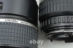 Lens MINT Pentax 645N Film Camera FA 45-85mm 80-160mm +120 back x 3 From JAPAN