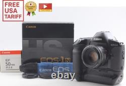 Lens Set All Top MINT in Box Canon EOS-1N HS Film Camera EF 50mm f1.8 II JAPAN