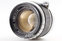 Lens bonus! Exc+5 Canon L2 50mm f/1.8 Lens Screw Mount Film Camera From JAPAN