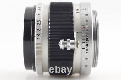 Lens bonus! Exc+5 Canon L2 50mm f/1.8 Lens Screw Mount Film Camera From JAPAN
