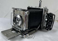 Linhof Super Technika IV With Original Case 2 Lenses Manual And Viewfinder