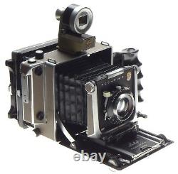 Linhof Super Technika IV complete kit 3 Schneider lens finder Rollex grip cased
