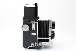 MAMIYA C220 Pro TLR Film Camera SEKOR 80mm F/3.7 Blue Dot Lens From JAPAN Exc+3