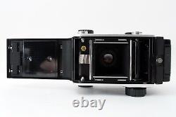 MAMIYA C220 Pro TLR Film Camera SEKOR 80mm F/3.7 Blue Dot Lens From JAPAN Exc+3