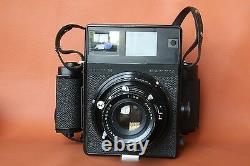 MAMIYA PRESS SUPER 23 Black, set with 3 lenses and accesories. Vintage