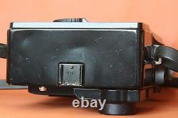 MAMIYA PRESS SUPER 23 Black, set with 3 lenses and accesories. Vintage