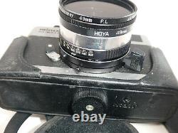 MINOLTA HI-MATIC 7SII 35MM FILM CAMERA WithROKKOR 40MM f11.7 LENS CASE & 2 FILTER