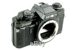 MINTMINOLTA X-500 BLACK 35mm SLR Film Camera With MD Rokkor 50mm F1.7 Lens JAPAN