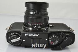 MINTVoigtlander Bessa-T+Ultron 35mm F/1.7 Lens + Trigger Winder + 35mm Finder