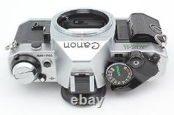 MINT+ AE-1 Program Silver 35mm film Camera NEW FD 50mm f/1.4 Lens From JAPAN