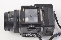 MINT- BRONICA ETRSi with75mm f2.8 LENS, 120 BACK, DS, CAP, NO PRISM, TESTED, NICE