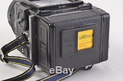 MINT- BRONICA ETRSi with75mm f2.8 LENS, 120 BACK, DS, CAP, NO PRISM, TESTED, NICE