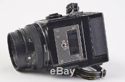 MINT- BRONICA ETRSi with75mm f2.8 LENS, 120 BACK, DS, CAP, NO PRISM, TESTED, NICE