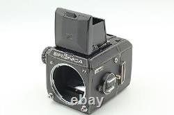 MINT Bronica EC-TL 6X6 Film Camera NIKKOR-P. C 75mm f2.8 Lens withcase From JAPAN