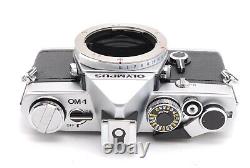 MINT+++ CLA'D? Olympus OM 1 35mm SLR Film Camera 50mm f/1.8 Lens From JAPAN