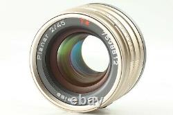 MINT CONTAX G1 Rangefinder 35mm Film Camera Body + Planar 45mm f2 Lens JAPAN
