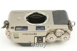 MINT CONTAX G1 Rangefinder 35mm Film Camera Body + Planar 45mm f2 Lens JAPAN