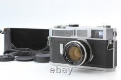 MINT Canon 7 Rangefinder 35mm Film Camera 50mm F/1.8 L39 Lens From JAPAN