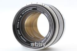 MINT Canon 7 Rangefinder 35mm Film Camera 50mm F/1.8 L39 Lens From JAPAN