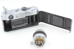 MINT Canon 7 Rangefinder 35mm Film Camera 50mm F/1.8 L39 Lens From JAPAN